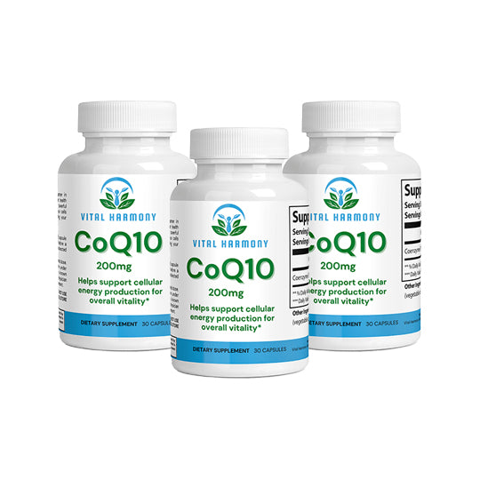 CoQ10 (Ubiquinone) 200mg Capsules