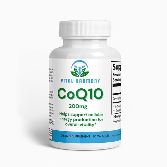 CoQ10 (Ubiquinone) 200mg Capsules