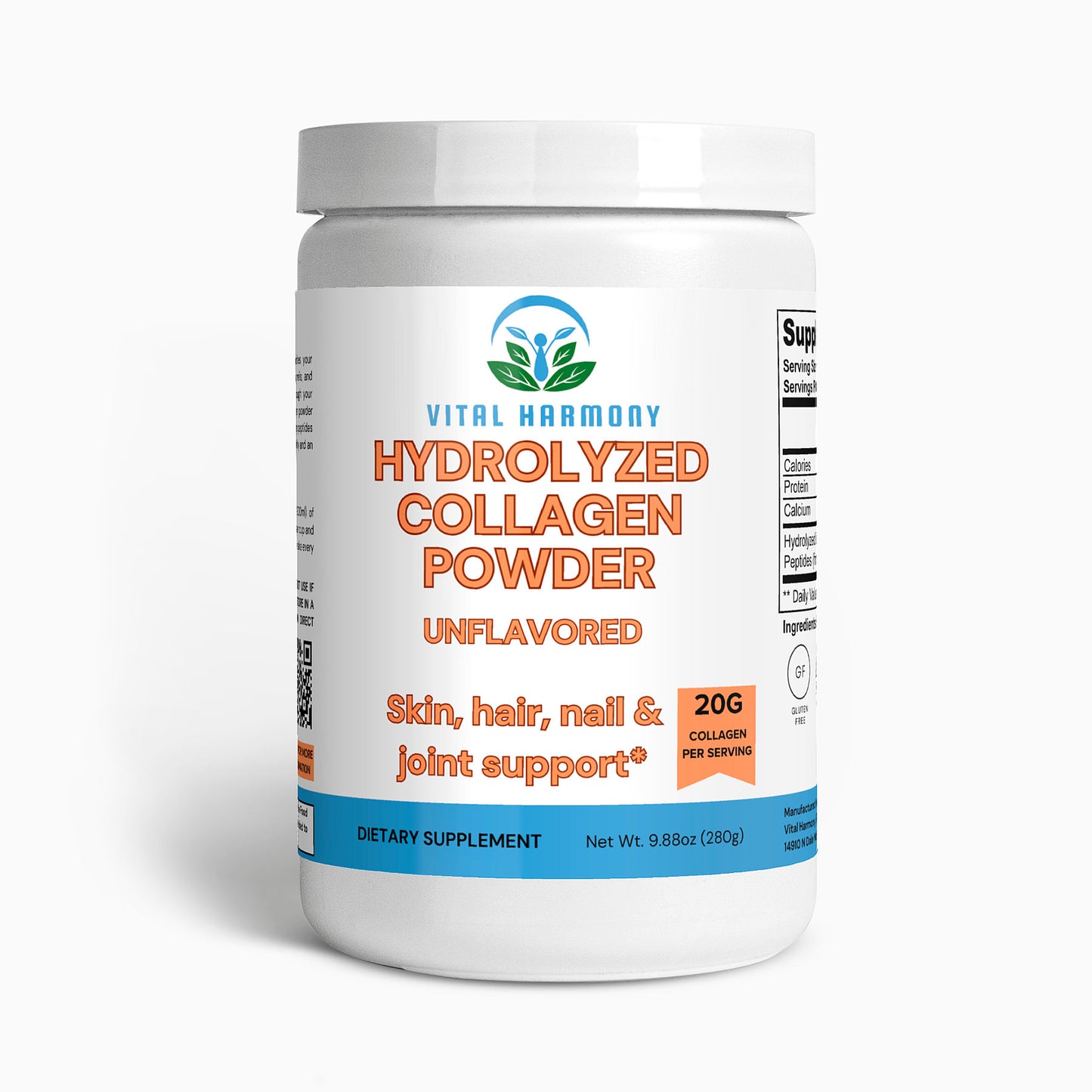 Grass-Fed Hydrolyzed Collagen Powder