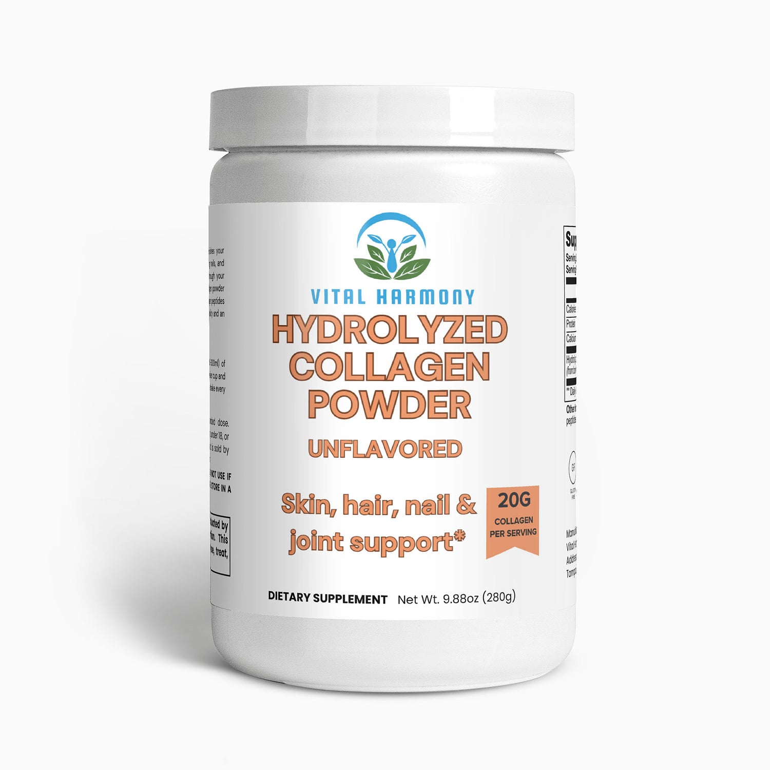 Grass-Fed Hydrolyzed Collagen Powder