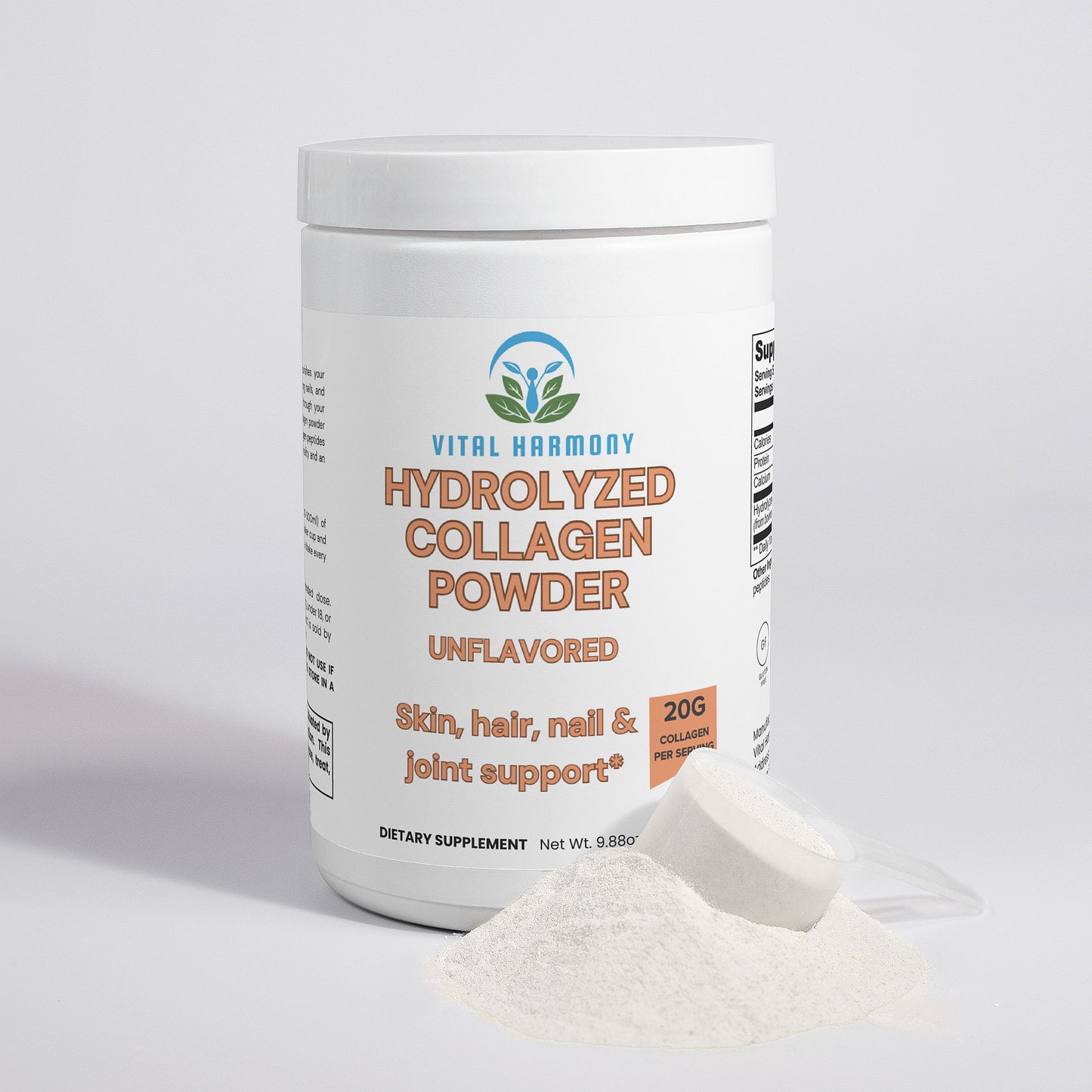 Grass-Fed Hydrolyzed Collagen Powder