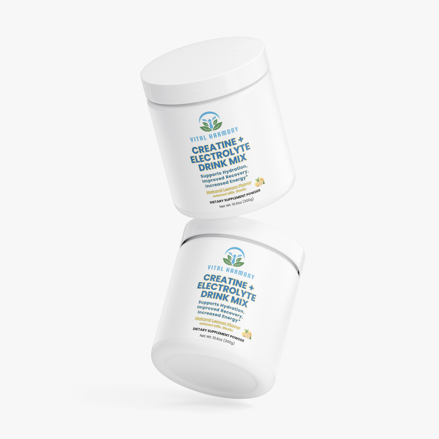 Creatine + Electrolyte Lemon Flavored Powder