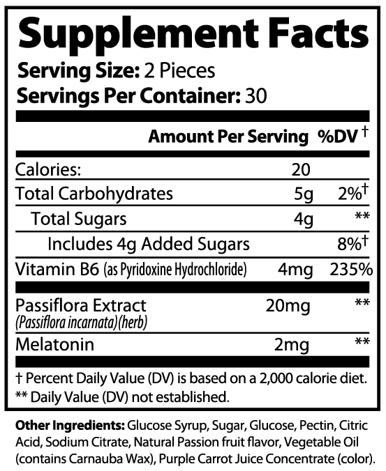 Sleepzzz Gummies (Adult)