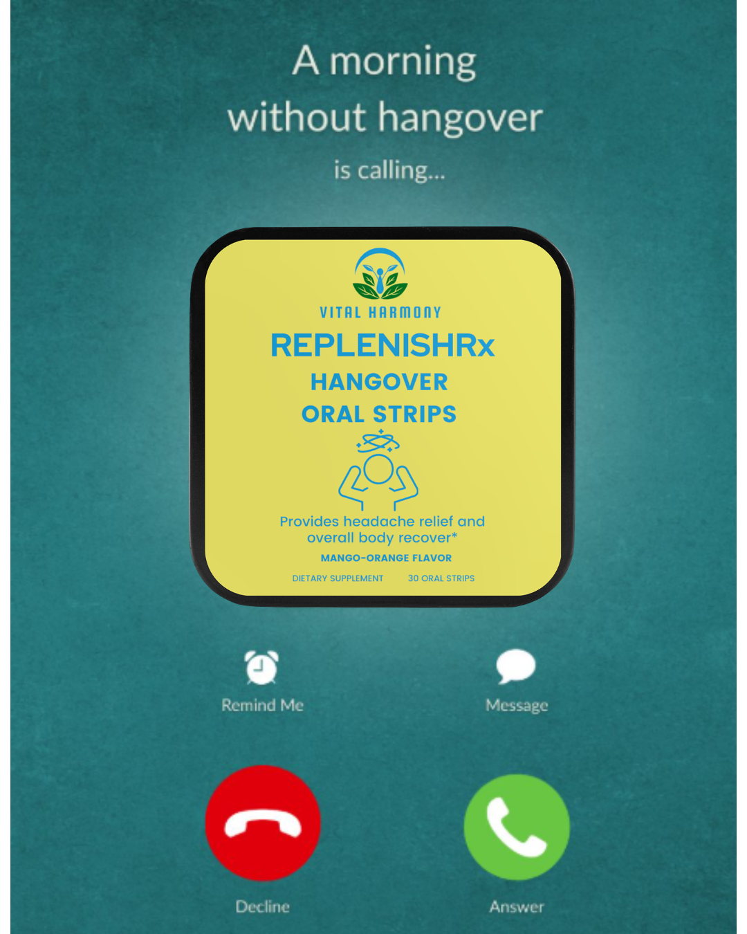 Replenishrx Hangover Oral Strips